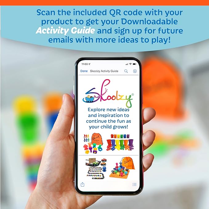 Skoolzy Montessori Sensory Pegboard 33 Piece Set - Develop Sensory Play Occupational Therapy STEM Learning Educational Toys for Kids 2+ - Includes Foam Board, Lacing String, Dice, Storage Bag, eBook