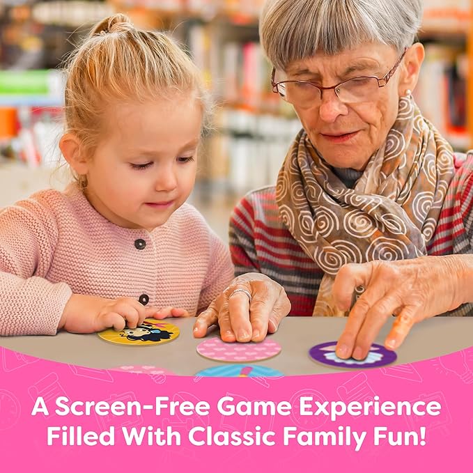 Mermaid Toys for Girls 4-6 Matching Game - Memory Game for Kids - Girls Toys 4-5 - Mermaid Gifts for Girls 4-6 - 4 Year Old Girl Birthday Gifts Kids Games Preschool Educational Toys - Back to School