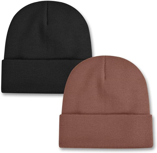 ZOORON Toddler Beanie Baby Beanies for Boys Girls Kids Winter Hats Children Knit Warm Caps 0-12years