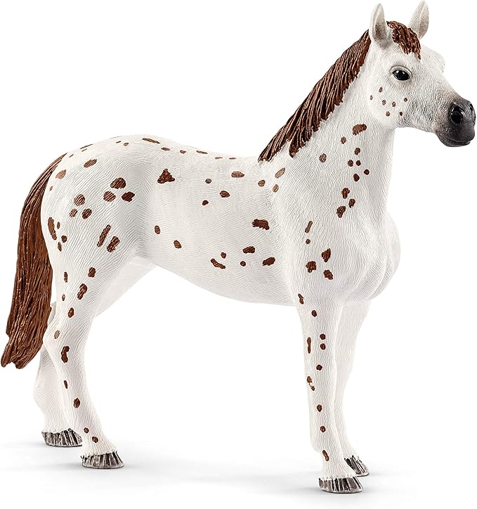 Schleich Horse Club, Horse Toys for Girls and Boys, Lisa's Tournament Training Horse Set with Appaloosa Horse Toys, 11 Pieces, Ages 5+