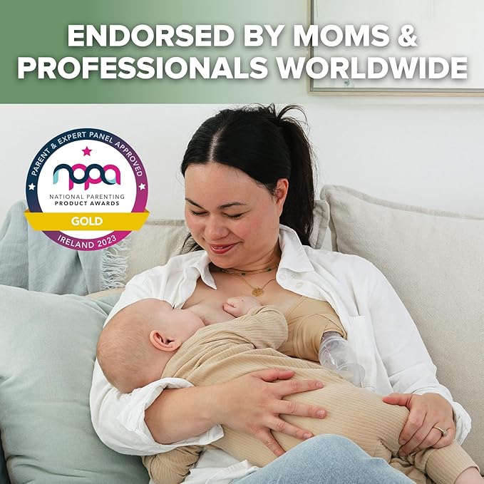 haakaa Silicone Breast Pump & Silicone Cap (Lavender) 5oz/150ml, Gen.2