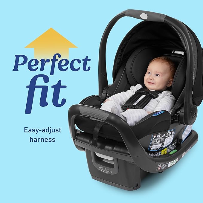 Graco SnugRide SnugFit DLX Infant Car Seat, Spencer