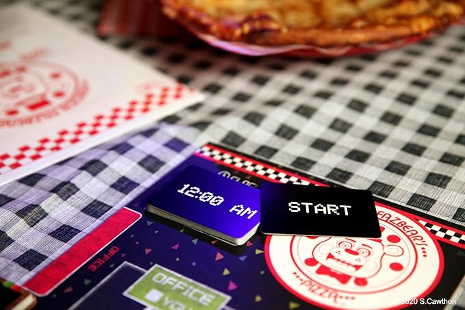 Funko Games Five Nights at Freddy's - Survive 'Til 6AM Game |1-2 Players, Ages 13+