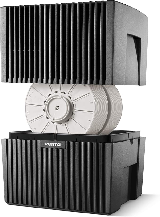 Venta LW15 Original Humidifier Black - Filter-Free Evaporative Humidifier for Spaces up to 300 ft²