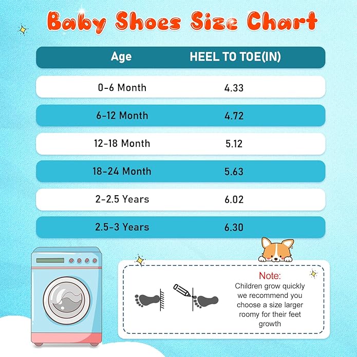 LeIsfIt Baby Shoes Boys Girls First Walking Shoes Non-Slip Toddler Breathable Sneakers Infant Sneakers