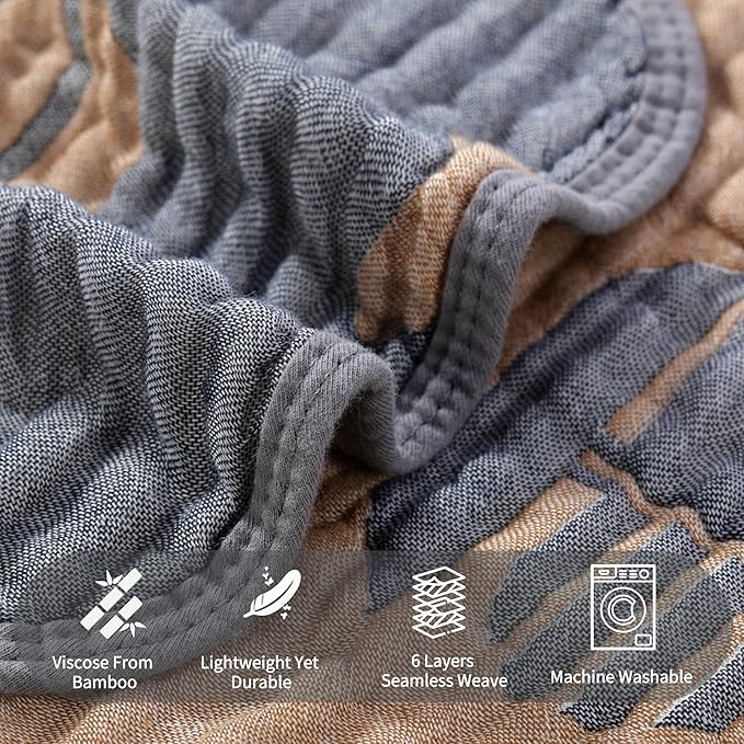 Ultra-Soft Muslin Baby Hooded Towel - 32 x 32 Inches, Ideal for Bath & Beach, Suitable for Both Boys & Girls from Newborns to Toddlers