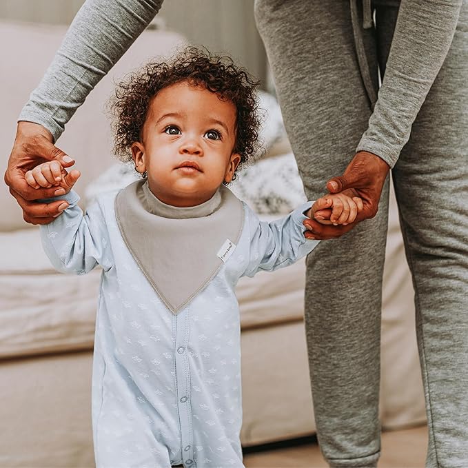 Baby Bandana Drool Bibs for Boys Girls,Super Absorbent Triangle Baby Bibs for Drooling and Teething,100% Cotton Soft for Infant,Newborn 12Pack