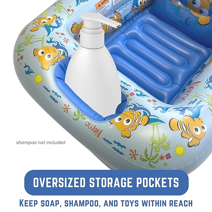 Disney Finding Nemo Inflatable Tub - Baby Bathtub