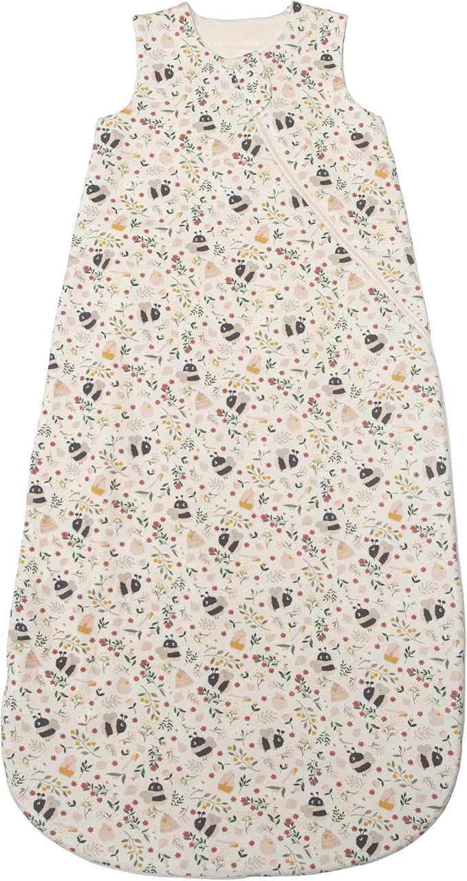 Loulou Lollipop Tencel Lyocell Wearable Baby Blanket Sleeping Bag, Unisex Infant Toddler, 1.0 TOG, 2-Way Zipper Sleepsack