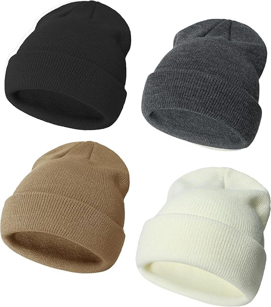 ENBAOHUI Baby Beanie Hat Newborn Winter Warm Knit Hat Kids Soft Beanie Cap Boys Girls Winter Warm Knit Hat