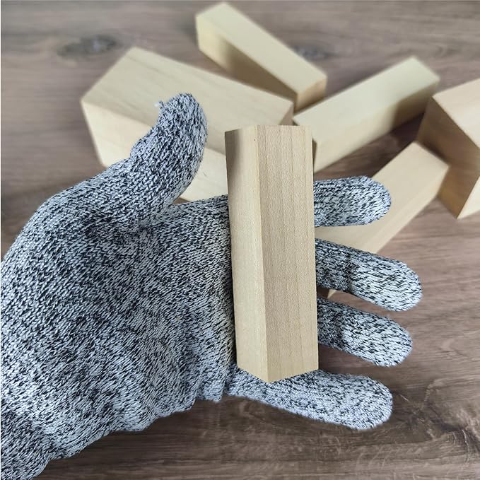 24PCS Basswood Carving Blocks with 3 Sizes，Whittling Wood Carving Kit,Soft Basswood for Carving(4"x1"x1",4"x2"x2",2"x2"x2")