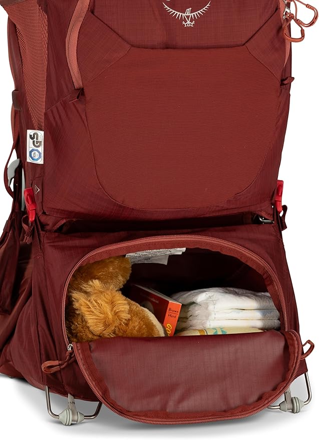 Osprey Poco LT Lightweight Child Carrier Backpack - Compact, Travel-Ready Kid Carrier with Sunshade and Adjustable Fit - Lightweight, Comfortable Hiking Carrier for Toddlers