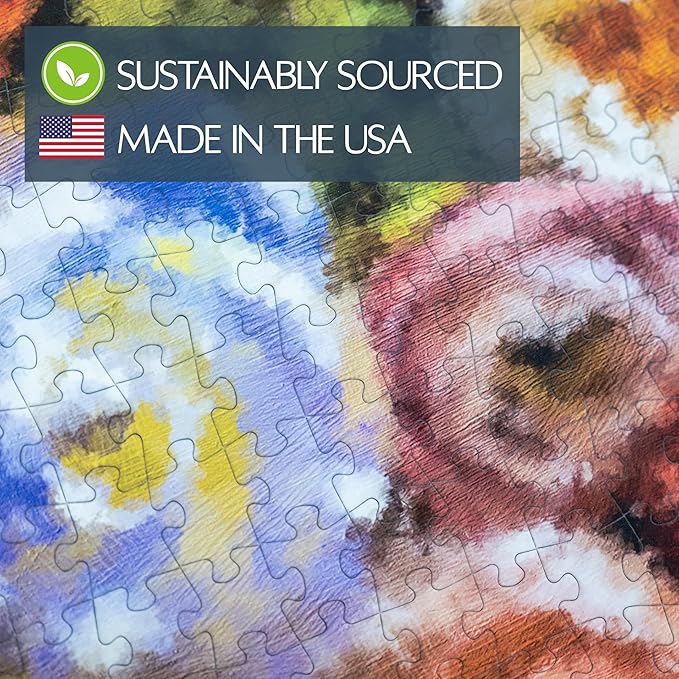 Botanical Reverie Puzzle, Premium 1000 Piece Jigsaw Puzzle for Adults, Glare-Free, Soft-Touch Puzzles, Made in USA, 26.6" x 19.25"