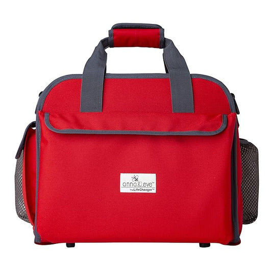 Anna & Eve Diaper Bag with Changing Station, Baby Bag, Diaper Backpack for Baby Girl and Boy, Large Diaper Tote Bag - Portable Diaper Changing Pad