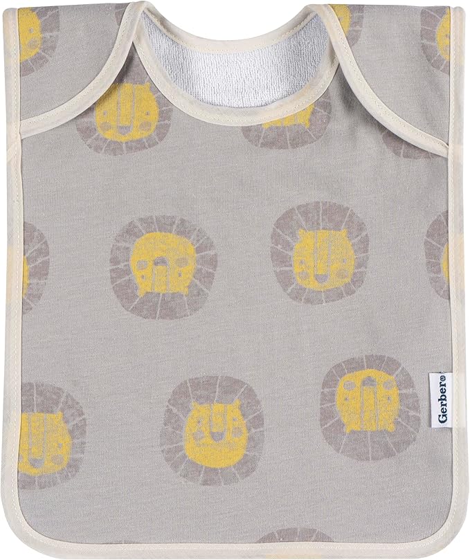 Gerber Unisex Baby Lap Shoulder Bibs