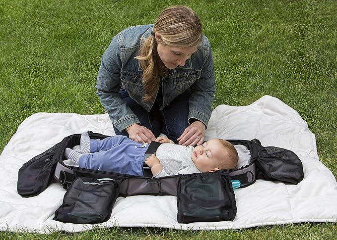 Anna & Eve Diaper Bag with Changing Station, Baby Bag, Diaper Backpack for Baby Girl and Boy, Large Diaper Tote Bag - Portable Diaper Changing Pad