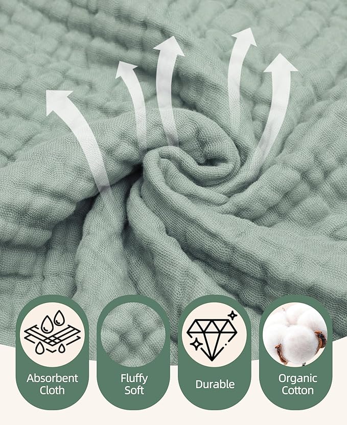 3-Pack Hooded Baby Towels for Newborn 100% Cotton Soft Babies Blanket Toddler and Kids Bath Towel Baby Essentials