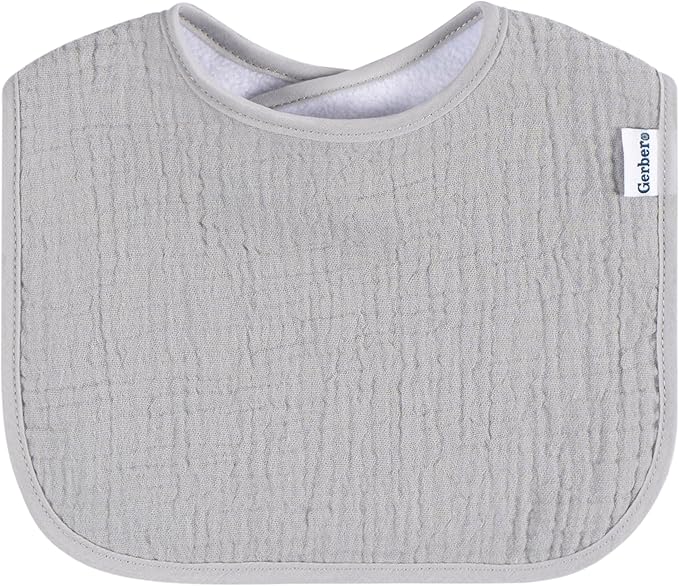Gerber Unisex Baby Muslin 8 Pack Drooling Bibs