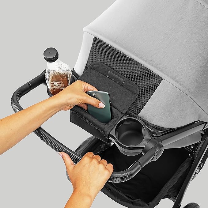 Chicco Bravo LE Trio Travel System, Bravo LE Quick-Fold Stroller with KeyFit 30 Zip Infant Car Seat, Car Seat and Stroller Combo | Harbor/Navy