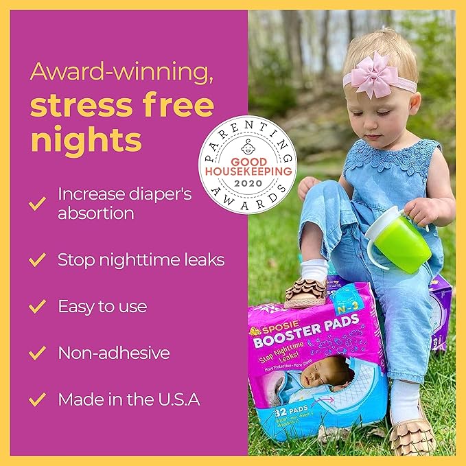 Select Kids Diaper Booster N-3, 96 Count - Baby Diaper Pads, Overnight Diapers, Newborn Diapers