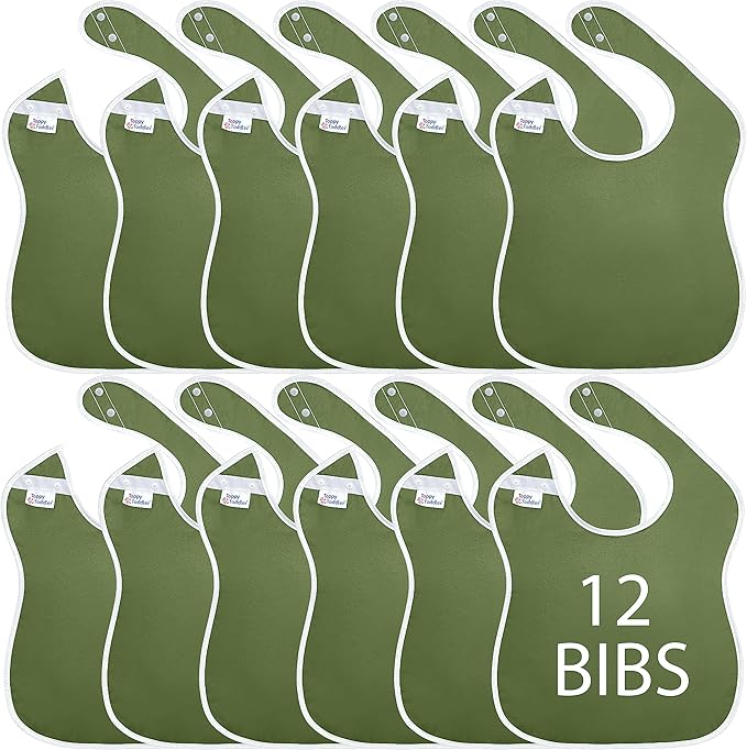 Large Waterproof Bibs Outdoor Collection - 4pk, 12pk, 48pk