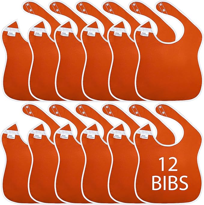 Large Waterproof Bibs Outdoor Collection - 4pk, 12pk, 48pk