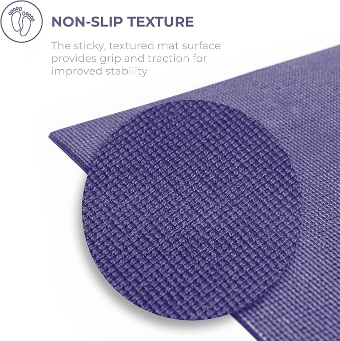 Sunshine Yoga Voyage Yoga Mat, 10 Pack, 72" x 24" Professional Studio and Gym Bulk Yoga Mats, 5mm Thick, Durable, Anti-Tear, Non Slip Fitness and Exercise Mats