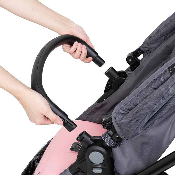 Baby Trend Passport® Switch 6-in-1 Modular Stroller Travel System with EZ-Lift™ PLUS Infant Car Seat, Dash Pink