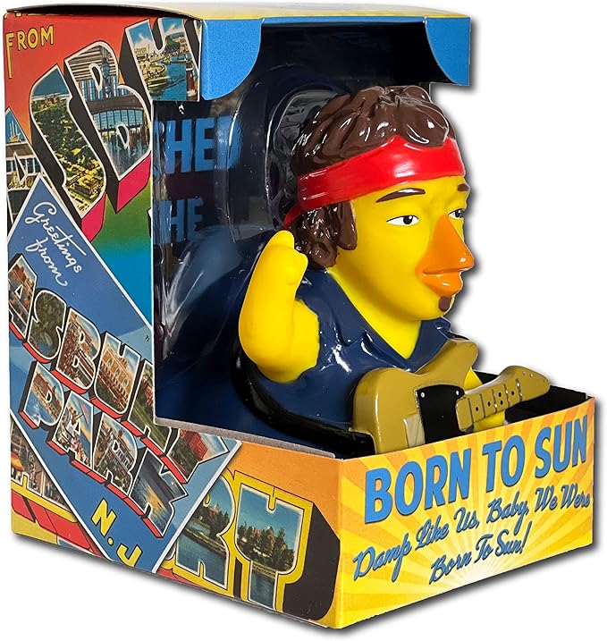 CelebriDucks - Born to Sun - Floating Rubber Ducks - Collectible Bath Toy Gift for Kids & Adults of All Ages