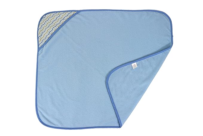 Cudlie Buttons & Stitches Baby Boy 3 Pack Rolled/Carded Hooded Towels in Dog Gone Cute Print, GS71722