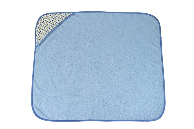 Cudlie Buttons & Stitches Baby Boy 3 Pack Rolled/Carded Hooded Towels in Dog Gone Cute Print, GS71722