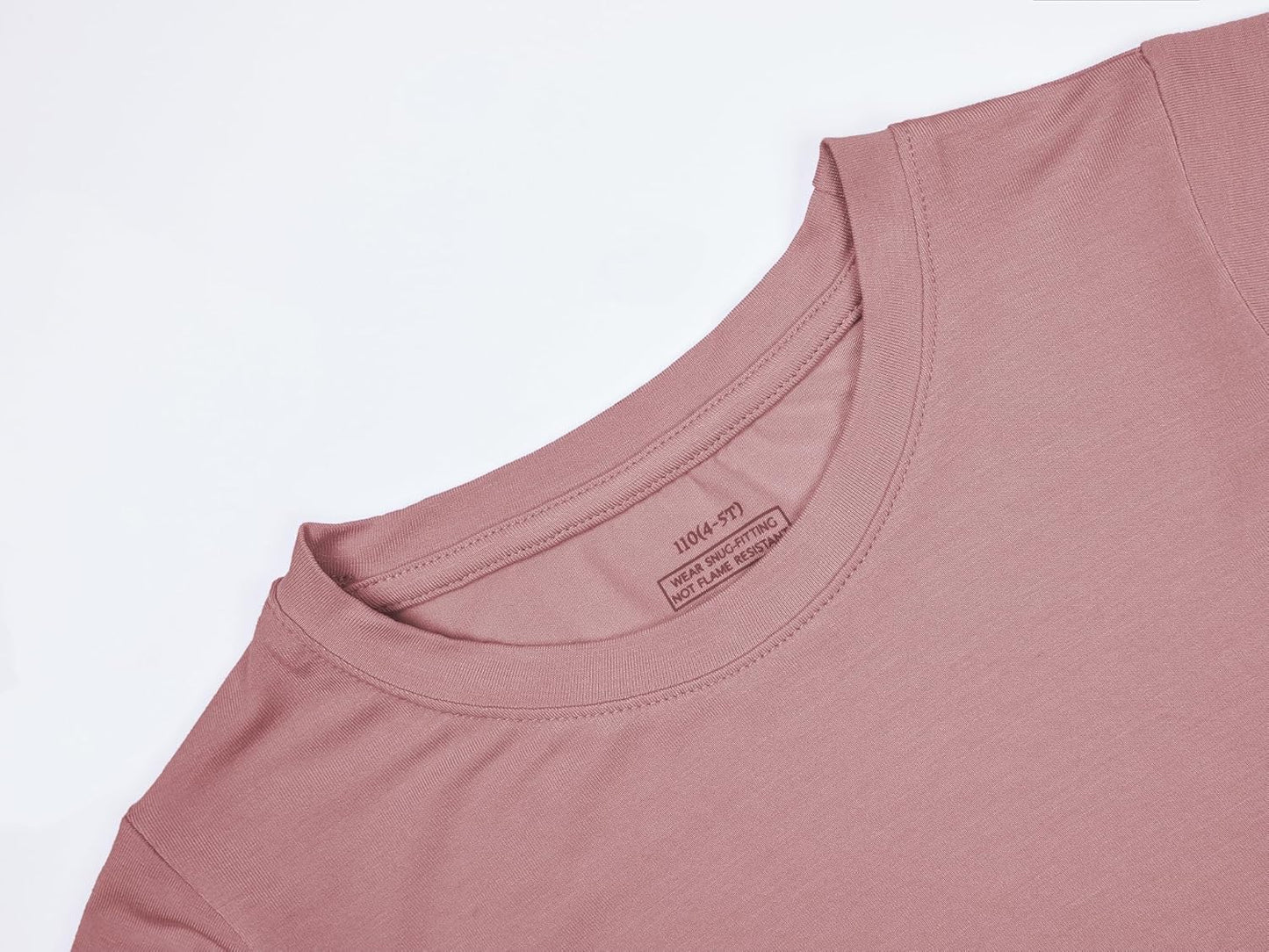 BABY 2T-10Y Toddler Kids Girls Boys Soft Comfy Viscose 2pcs Set Long Sleeve Plain Shirts and Pants Sets