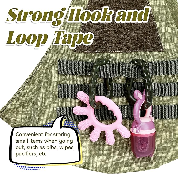 Baby Sling Carrier, Adjustable Non-Ship Hip Seat Toddler Carriers with Carabiners for 3-48 Months 10-30Ibs Infants Boys Girls (Green)