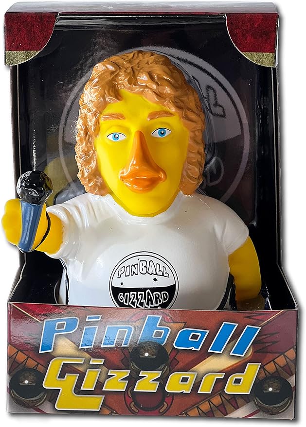 CelebriDucks - Pinball Gizzard - Floating Rubber Ducks - Collectible Bath Toy Gift for Kids & Adults of All Ages