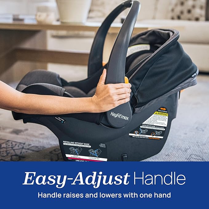 Chicco KeyFit® Max ClearTex® Infant Car Seat and Base, Rear-Facing Seat for Infants