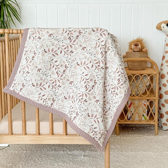 Personalized Baby Blanket with Name – Handmade 100% Organic Cotton Newborn Gift | Custom Knit Blanket for Boys, Girls, Kids & Baby Showers