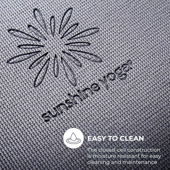 Sunshine Yoga Voyage Yoga Mat, 10 Pack, 72" x 24" Professional Studio and Gym Bulk Yoga Mats, 5mm Thick, Durable, Anti-Tear, Non Slip Fitness and Exercise Mats