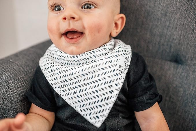 Copper Pearl Baby Bandana Drool Bibs for Drooling and Teething 4 Pack Gift Set Galaxy