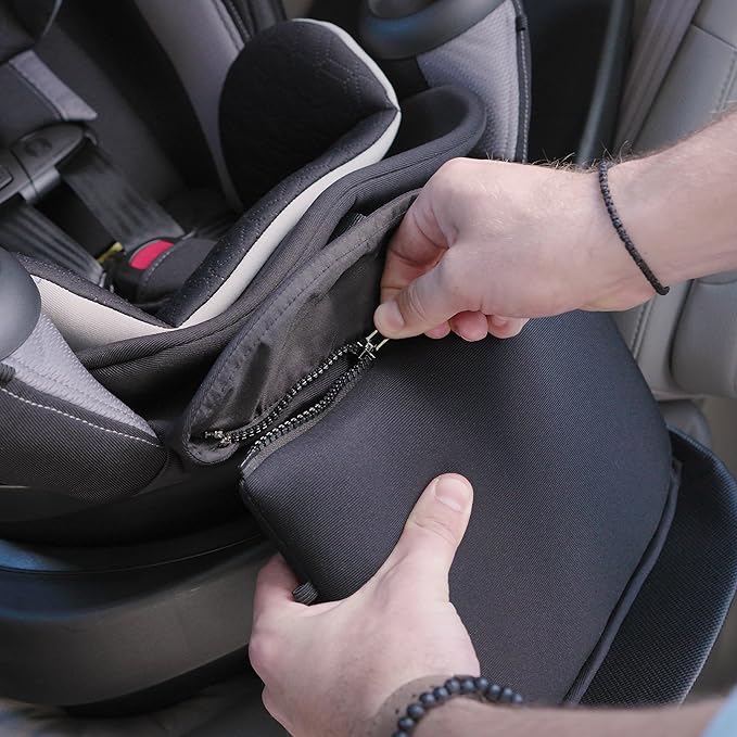 Evenflo Gold Revolve360 Extend All-in-One Rotational Car Seat with SensorSafe (Moonstone Gray)