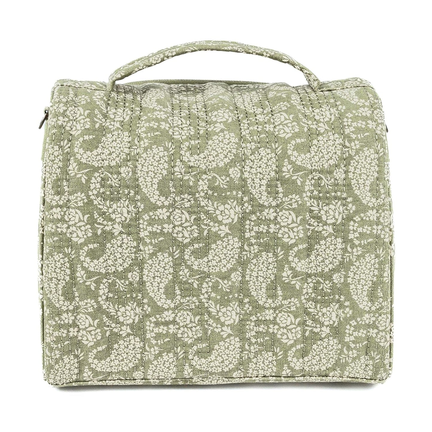 JuJuBe x Sazan Hendrix - New Insulated Bottle Bag, Breastmilk Storage Bag for Baby Bottles, Travel Waterproof Insulated Lunch or Cooler Bag for Nursing, Milk, Snacks, Paisley Floral, Mother's Day Gift