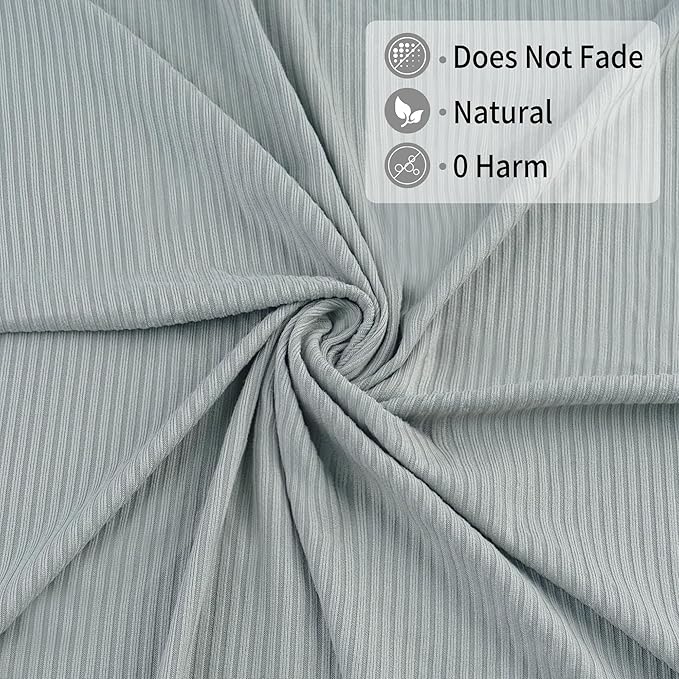 Jersey Swaddle Blanket, Ultra Soft Stretchy Receiving Blanket, Newborn Swaddle Wrap for Boys & Girls, 40 x 30 inches, 2 Pcs