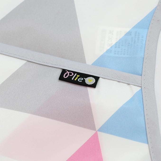 Full Coverage Waterproof Feeding Bib for Toddlers – Extra Long Apron Bib for Mealtime, Self-Feeding, BPA-Free