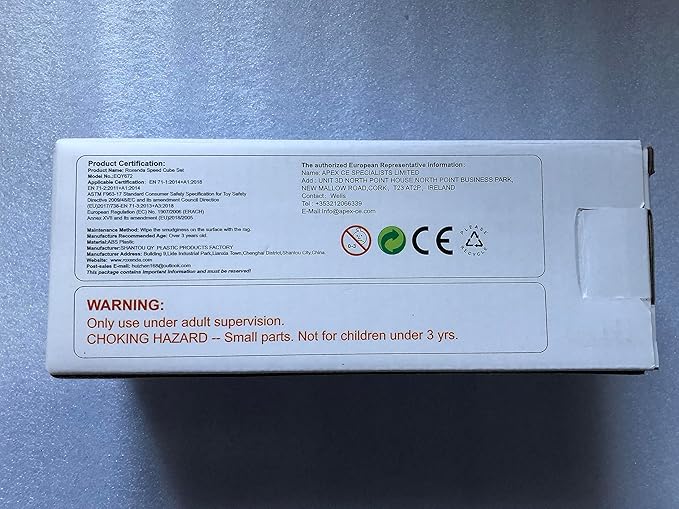 ROXENDA Speed Cube Set, Magic Cube Set of 2x2x2 3x3x3 Pyramid Cube Smooth Puzzle Cube (Carbon Fiber)