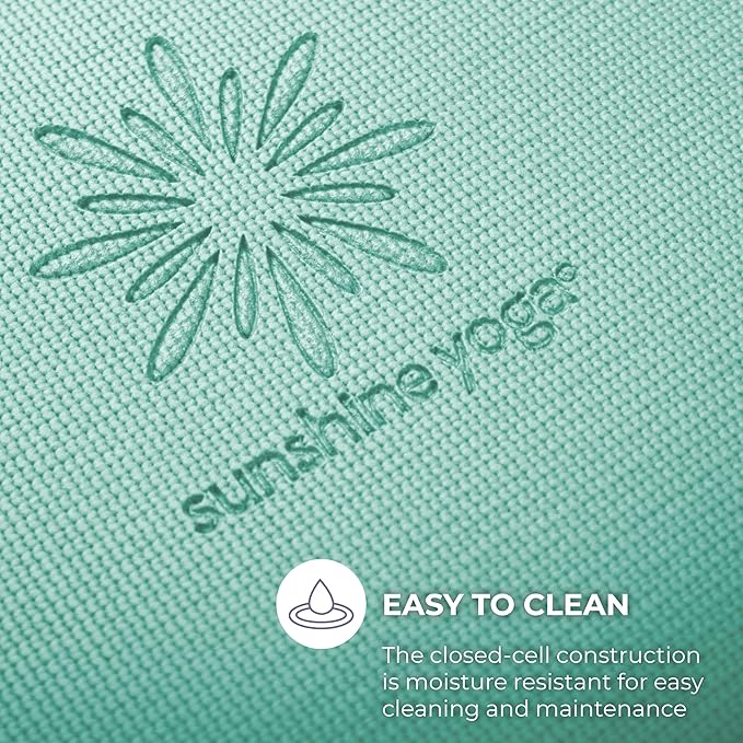 Sunshine Yoga Voyage Yoga Mat, 10 Pack, 72" x 24" Professional Studio and Gym Bulk Yoga Mats, 5mm Thick, Durable, Anti-Tear, Non Slip Fitness and Exercise Mats