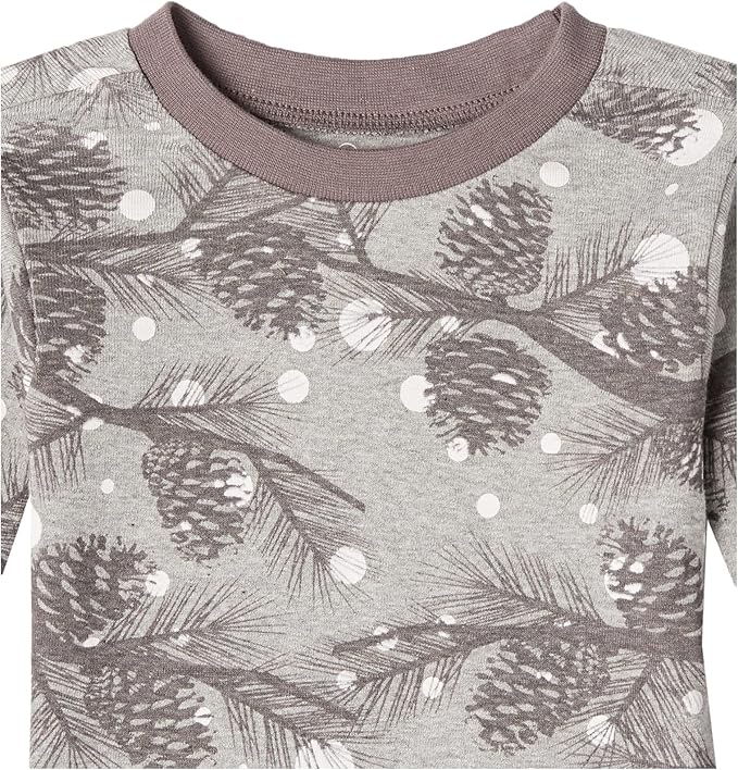 HonestBaby 4 Piece Pajamas Sleepwear Pjs 100% Organic Cotton for Infant Baby and Toddler Boys, Girls, Unisex