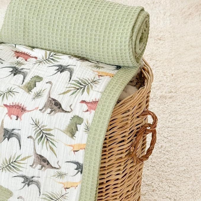 Personalized Baby Blanket with Name – Handmade 100% Organic Cotton Newborn Gift | Custom Knit Blanket for Boys, Girls, Kids & Baby Showers