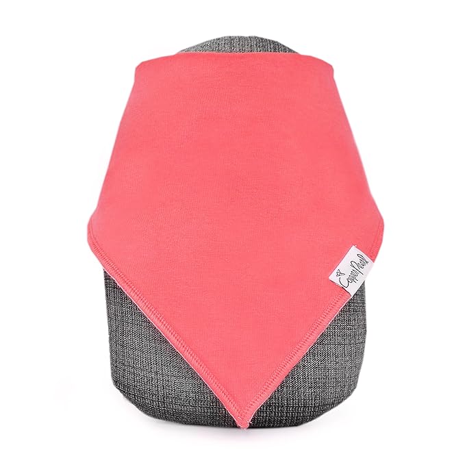 Copper Pearl Baby Bandana Drool Bibs for Drooling and Teething 4 Pack Gift Set Jewel, Soft Set of Cloth Bandana Bibs for Any Baby Girl or Boy, Cute Registry Ideas for Baby Shower Gifts