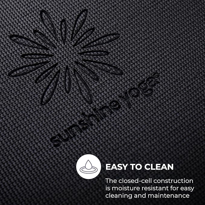 Sunshine Yoga Voyage Yoga Mat, 10 Pack, 72" x 24" Professional Studio and Gym Bulk Yoga Mats, 5mm Thick, Durable, Anti-Tear, Non Slip Fitness and Exercise Mats