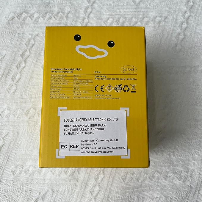 Attivolife Duck Night Light for Kids, Cute Animal Silicone Lamp Touch Control + Dimmable + Timer, USB Rechargeable LED Feeding, Bedside Bedroom Decor Birthday Gifts for Toddler Baby Women