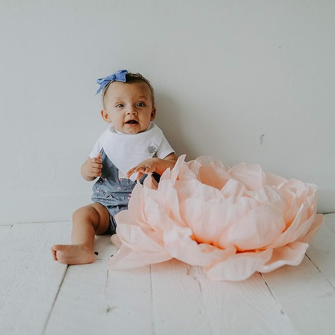 Parker Baby Bandana Drool Bibs 8 Pack Baby Bibs for Boys, Girls, Unisex - Soft & Stylish Teething Bibs for Babies